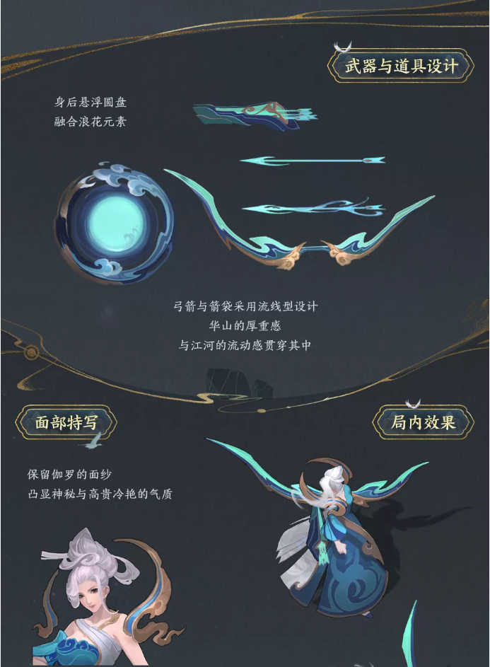 《王者荣耀》伽罗新皮肤太华特效一览