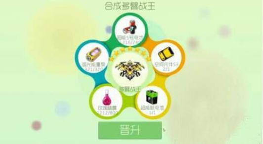 《球球大作战》多臂战王满级合成表
