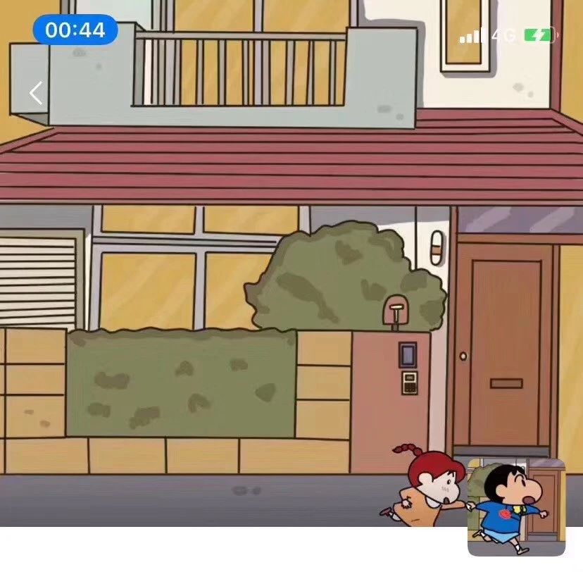 《微信》朋友圈超火蜡笔小新情侣背景头像套图