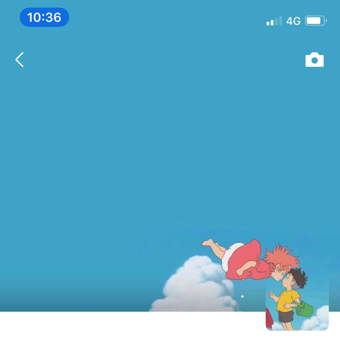 《微信》朋友圈波妞宗介情侣头像背景