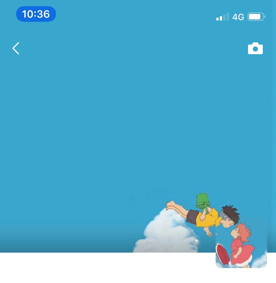 《微信》朋友圈波妞宗介情侣头像背景