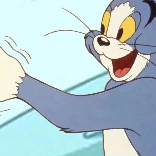 《微信》朋友圈猫和老鼠情侣头像背景套图