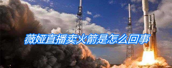 薇娅直播卖火箭，不贵只要4000万
