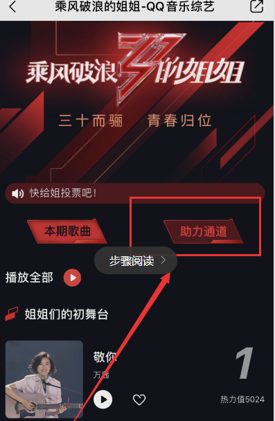 《乘风破浪的姐姐》投票通道汇总