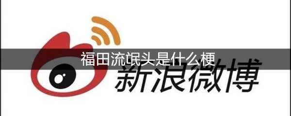 福田流氓头是什么梗