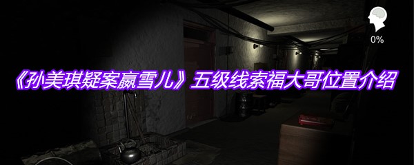 《孙美琪疑案嬴雪儿》五级线索福大哥位置介绍