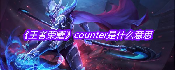 《王者荣耀》counter是什么意思