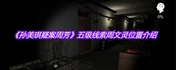 《孙美琪疑案周芳》五级线索周文灵位置介绍
