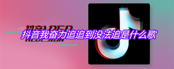 抖音我奋力追追到没法追是什么歌