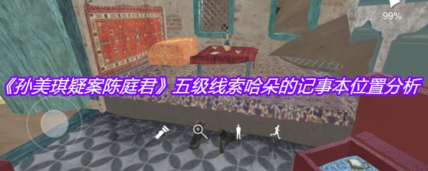 《孙美琪疑案陈庭君》五级线索哈朵的记事本位置分析