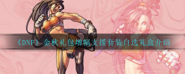 《DNF》2020金秋礼包增幅支援套装自选礼盒介绍