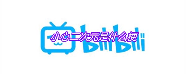 小心二次元是什么梗