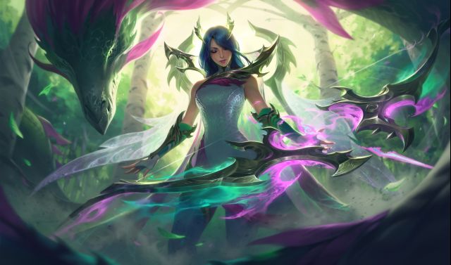 《LOL》艾希神龙尊者皮肤图文一览