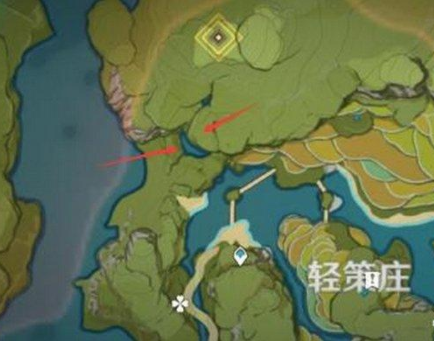 《原神》轻策庄最高处位置介绍