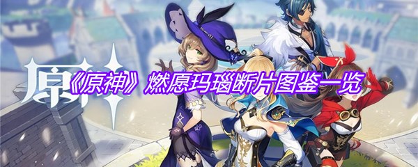 《原神》燃愿玛瑙断片图鉴一览