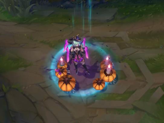 《LOL》魅惑女巫伊丽丝皮肤图文特效介绍
