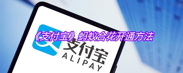 《支付宝》蚂蚁合花开通方法