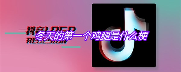冬天的第一个鸡腿是什么梗
