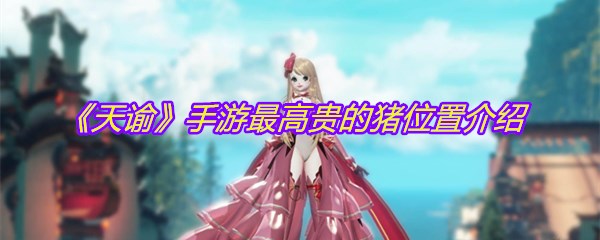 《天谕》手游最高贵的猪位置介绍