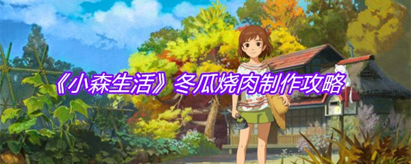 《小森生活》冬瓜烧肉制作攻略