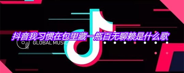 抖音我习惯在包里藏一瓶百无聊赖是什么歌