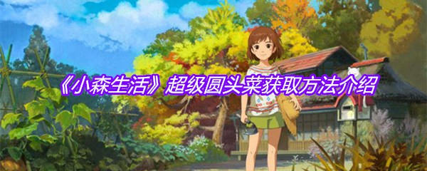 《小森生活》超级圆头菜获取方法介绍