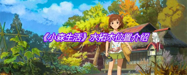 《小森生活》水拓木位置介绍