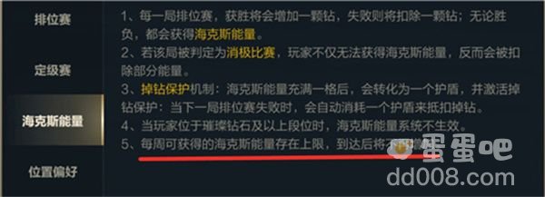 《英雄联盟手游》海克斯能量一周上限介绍