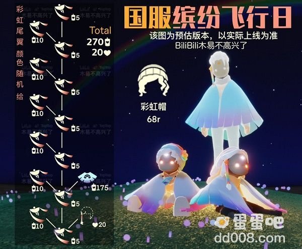 《光遇》彩虹斗篷价格介绍