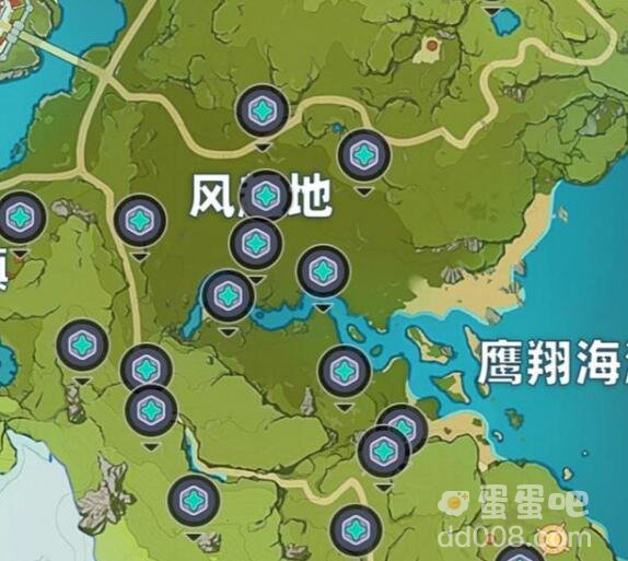 《原神》风神瞳位置大全