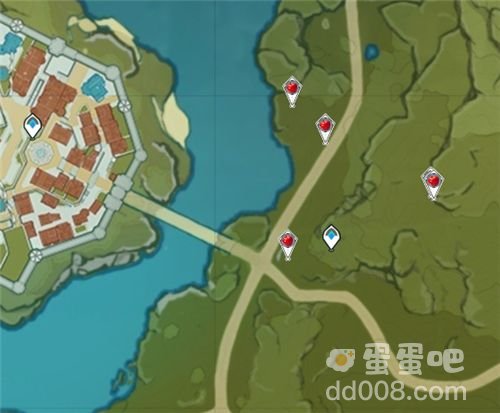 《原神》苹果分布位置分享
