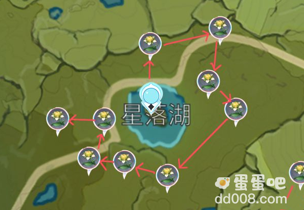《原神》甜甜花分布位置分享