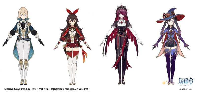 《原神》对「莫娜」等角色推新版服装，引发中日玩家热议