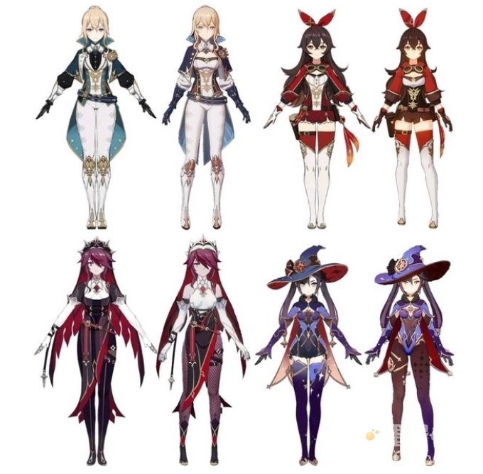 《原神》对「莫娜」等角色推新版服装，引发中日玩家热议