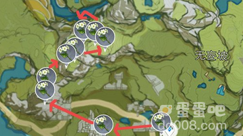《原神》清心采集点位置分享