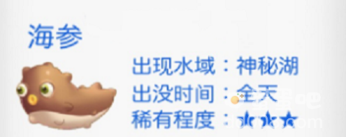 《摩尔庄园》海参位置分享