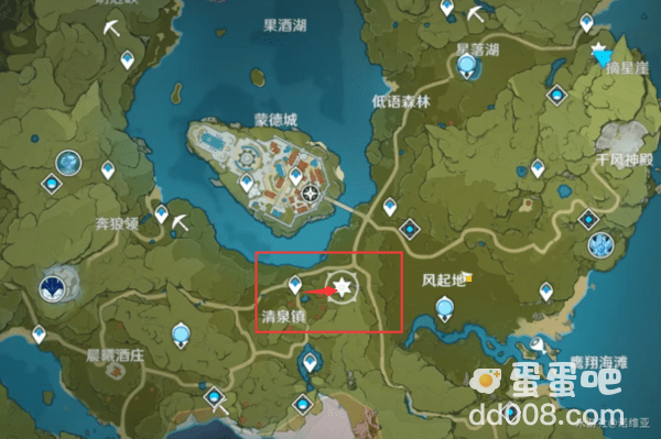 《原神》蒙德地灵龛位置分享