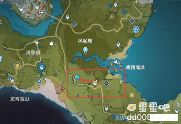 《原神》蒙德地灵龛位置分享