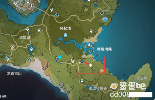 《原神》蒙德地灵龛位置分享