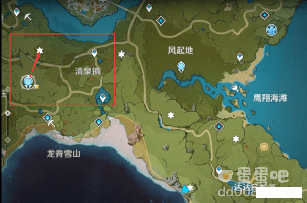 《原神》蒙德地灵龛位置分享