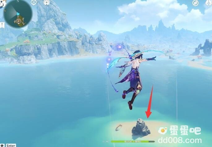 《原神》爱心岛位置分享