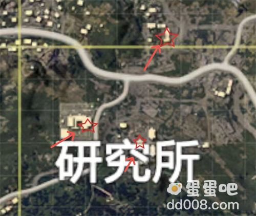 《和平精英》研究所军火库位置分享