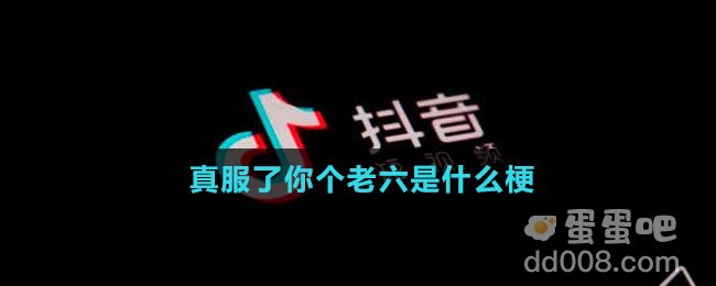 真服了你个老六是什么梗