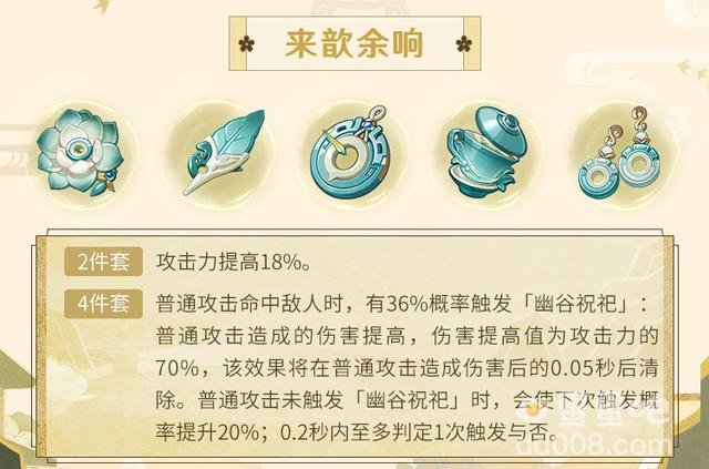 《原神》2.6版本全新圣遗物介绍