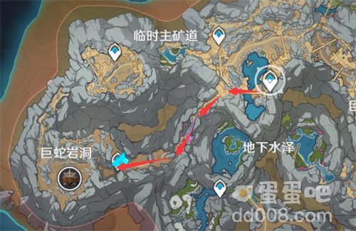 《原神》巨蛇岩洞进入方法介绍