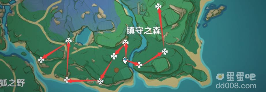 《原神》绯樱绣球位置分享