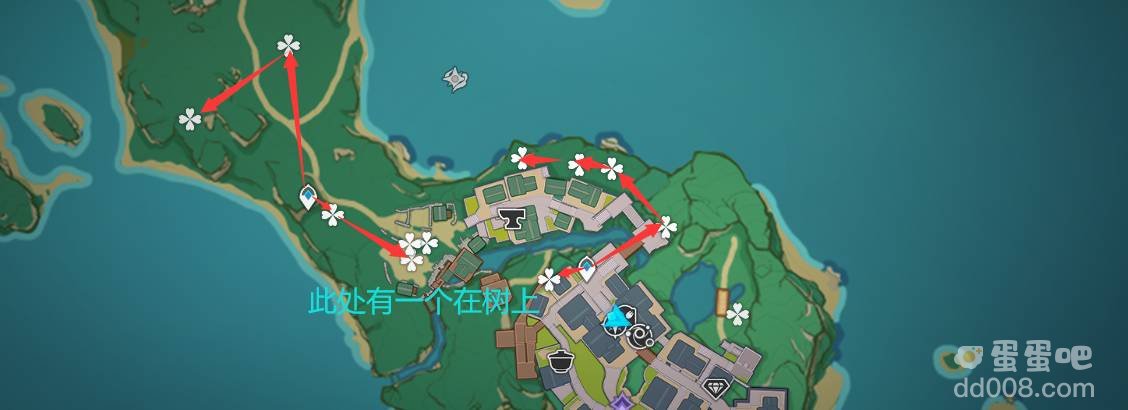《原神》绯樱绣球位置分享
