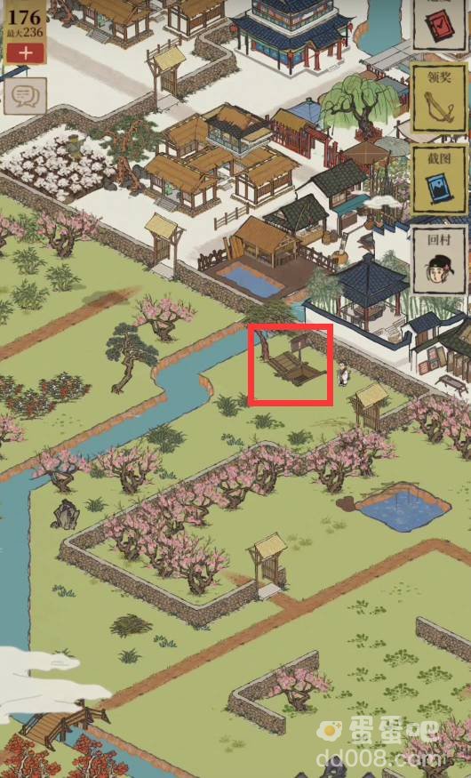 《江南百景图》桃花村宝库位置分享