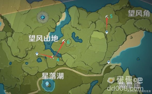 《原神》白铁矿分布位置分享