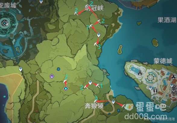 《原神》白铁矿分布位置分享